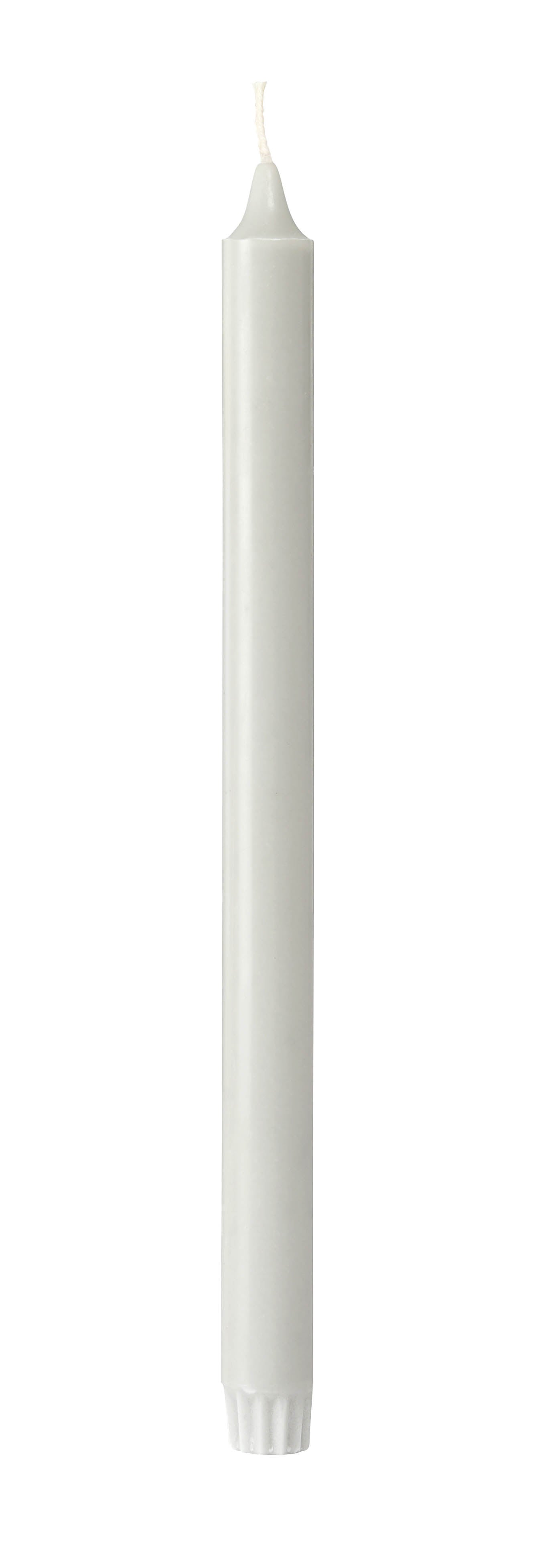 Stabkerzen, weiss 35 cm, 10 Stück
