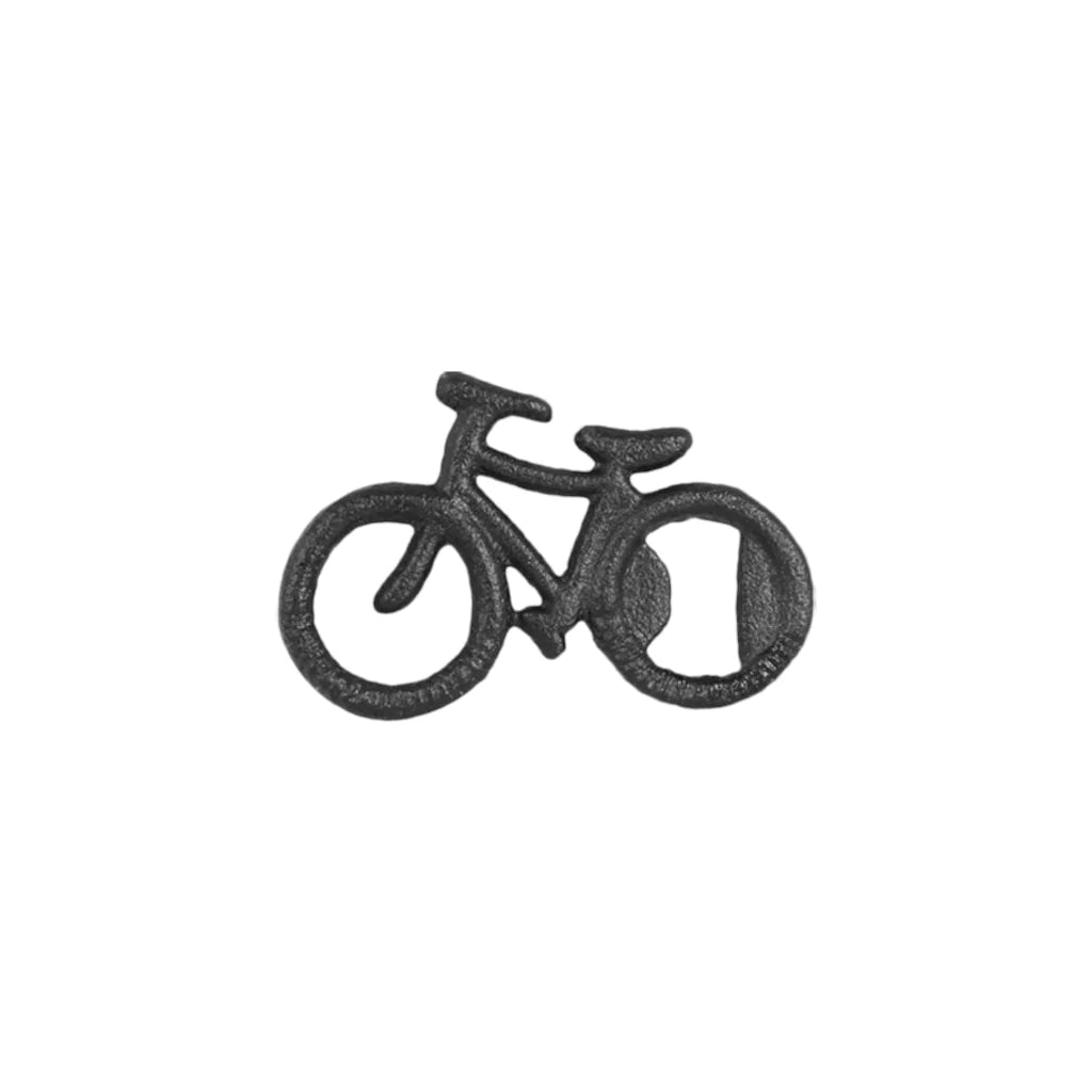 Flaschenöffner aus Gusseisen, Fahrrad