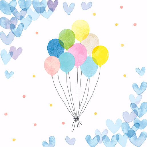 Servietten 'Balloons' 33 x 33 cm
