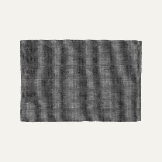 Fußmatte 'Fiona' aus Jute, dunkel grau