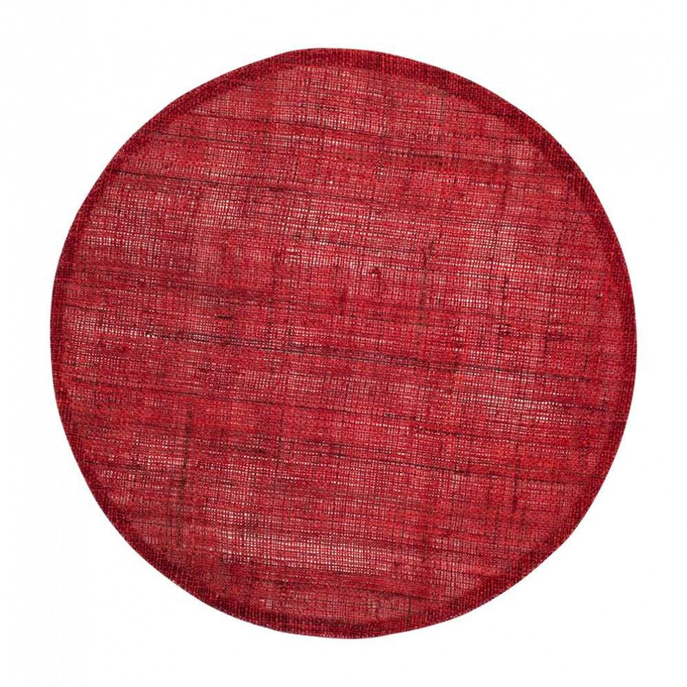 Tischset aus Leinen, Rot