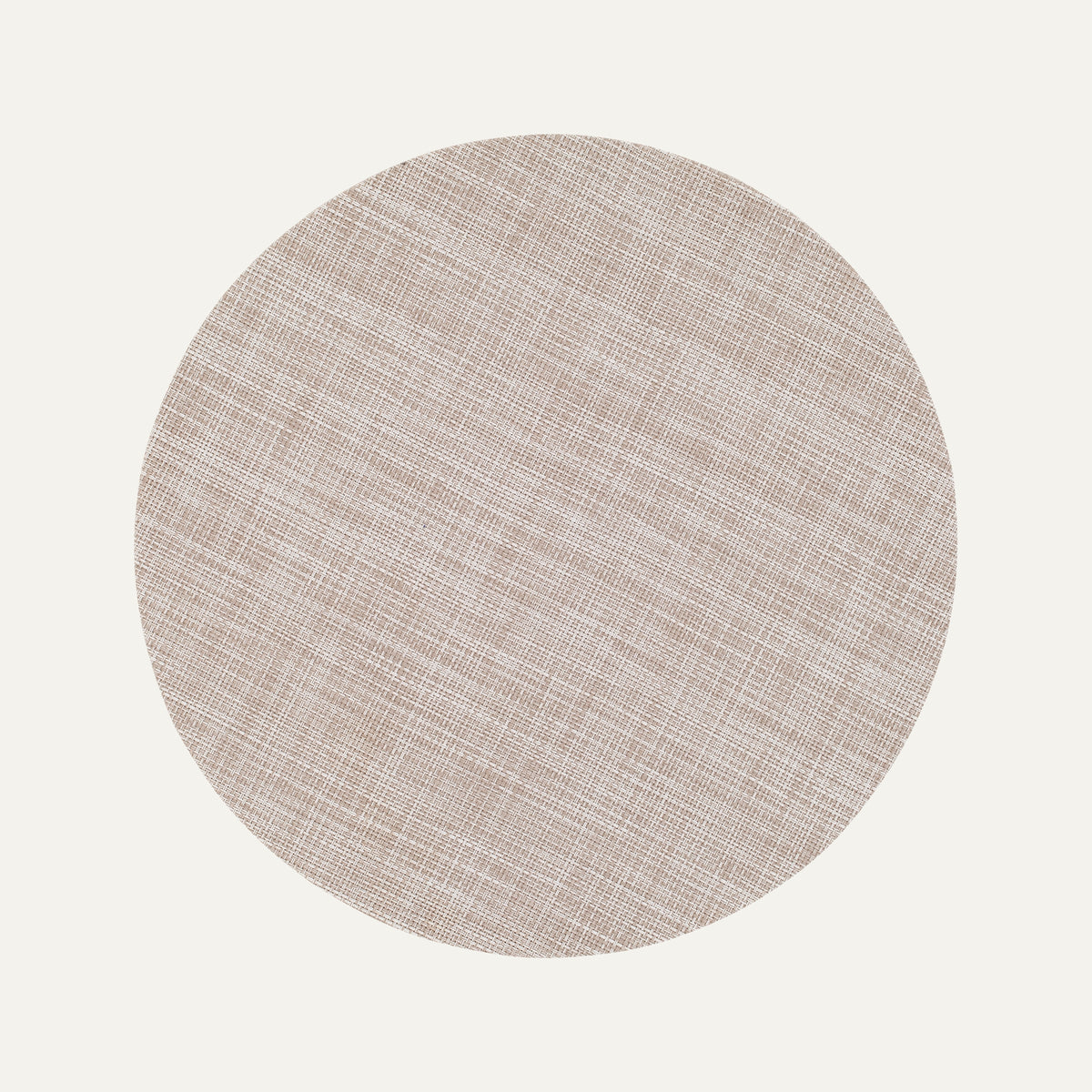 Tischset 'Sixten', rund in beige