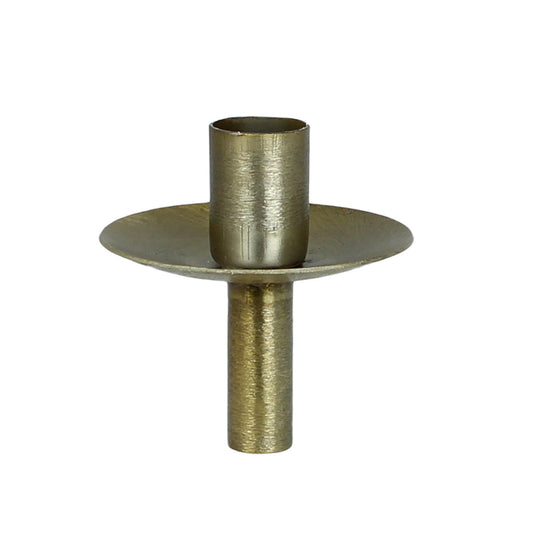 Kerzenhalter für Flaschen, Messingfarbe