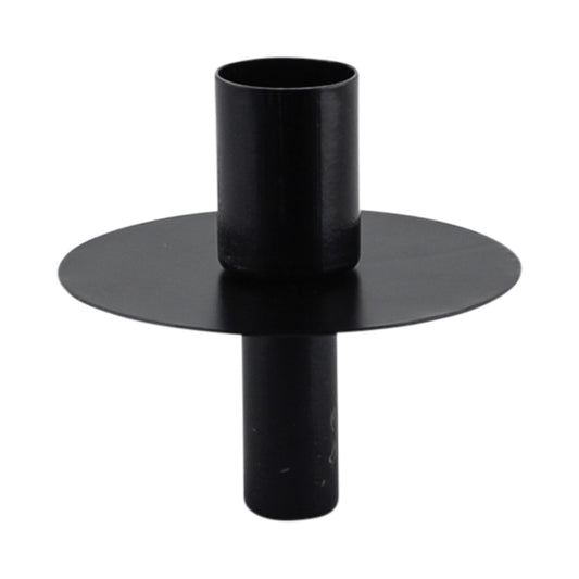 Kerzenhalter für Flaschen, Schwarz