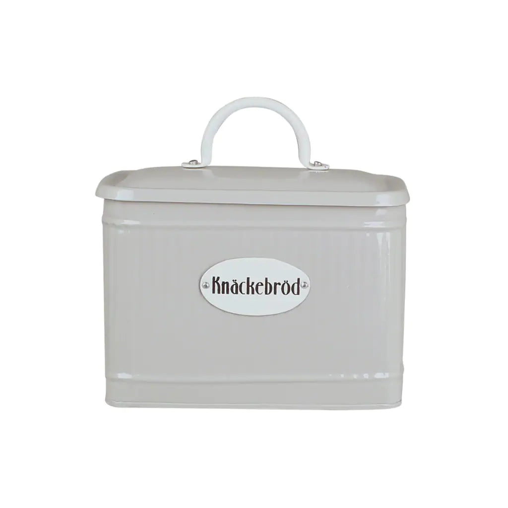 Dose ‘Hugo’ für Knäckebrot, Beige