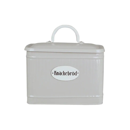 Dose ‘Hugo’ für Knäckebrot, Beige
