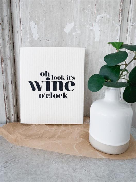 Wettex 'Oh look it's wine O'clock'