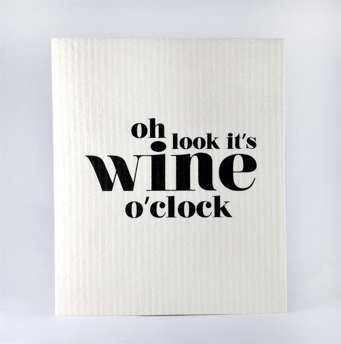 Wettex 'Oh look it's wine O'clock'