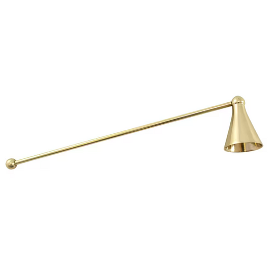 Kerzenlöscher in gold