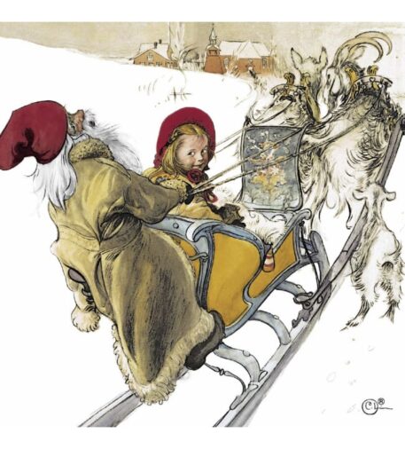 Servietten Carl Larsson Weihnachten